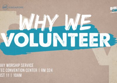 Why We Volunteer