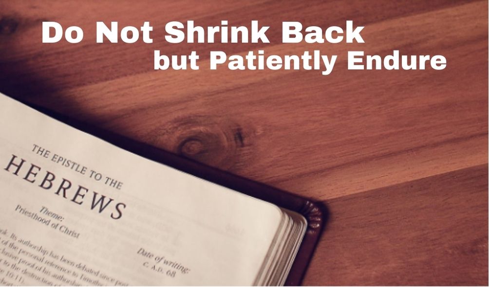 Do Not Shrink Back but Patiently Endure | Hebrews 10:26-39